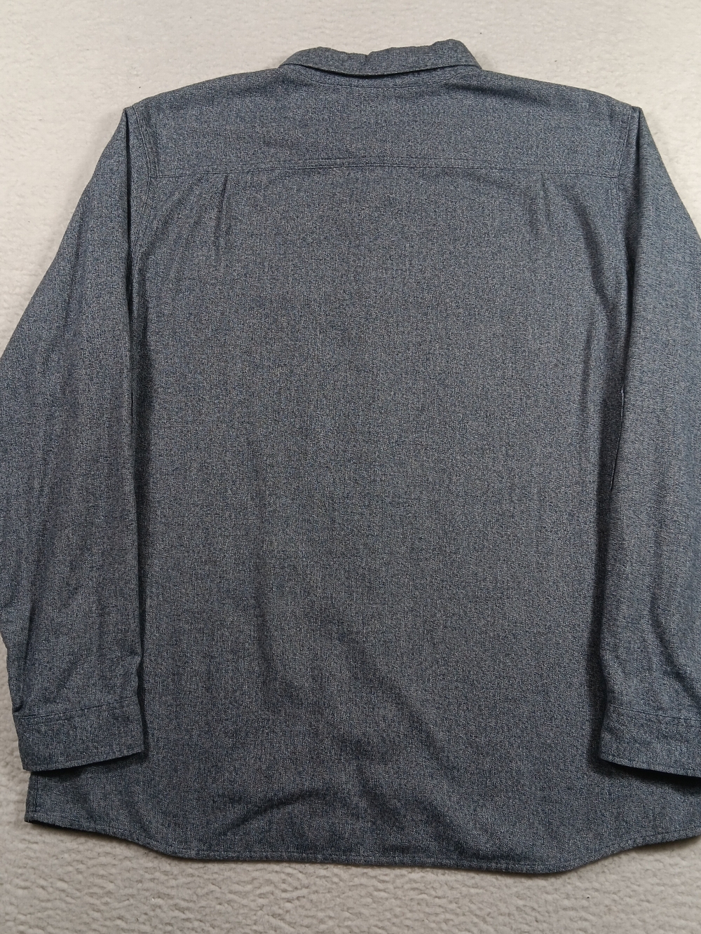 Roark Shirt Mens XXL Gray Nordsman Flannel Classic Fit Long Sleeve Snap Button - Picture 7 of 11